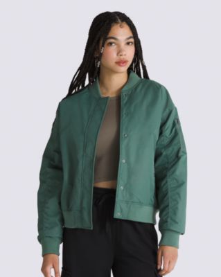 Bennett Bomber Jacket(Dark Forest)