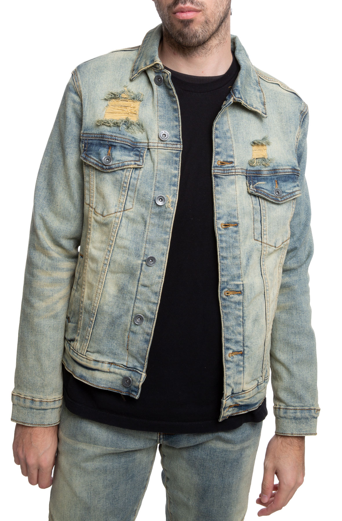 Bering Denim Jacket in Light Vintage