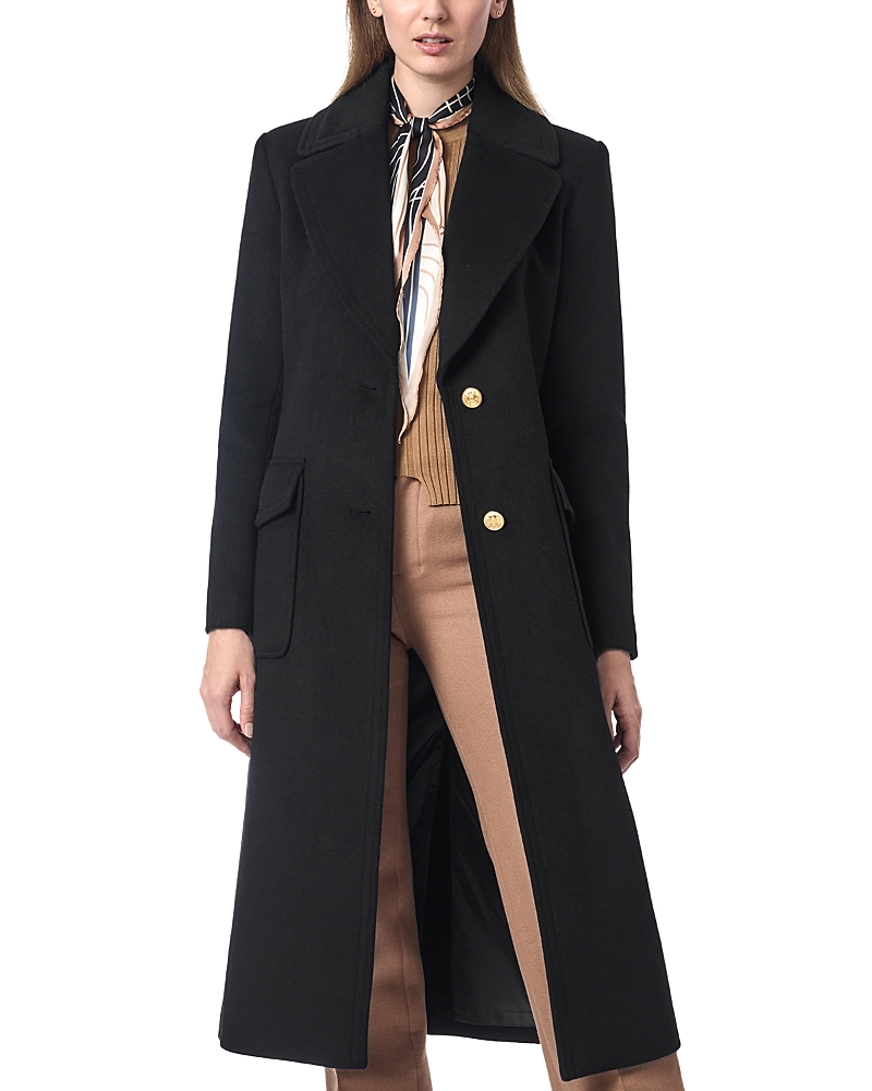 Bernardo Classic tailored Wool Melton Coat