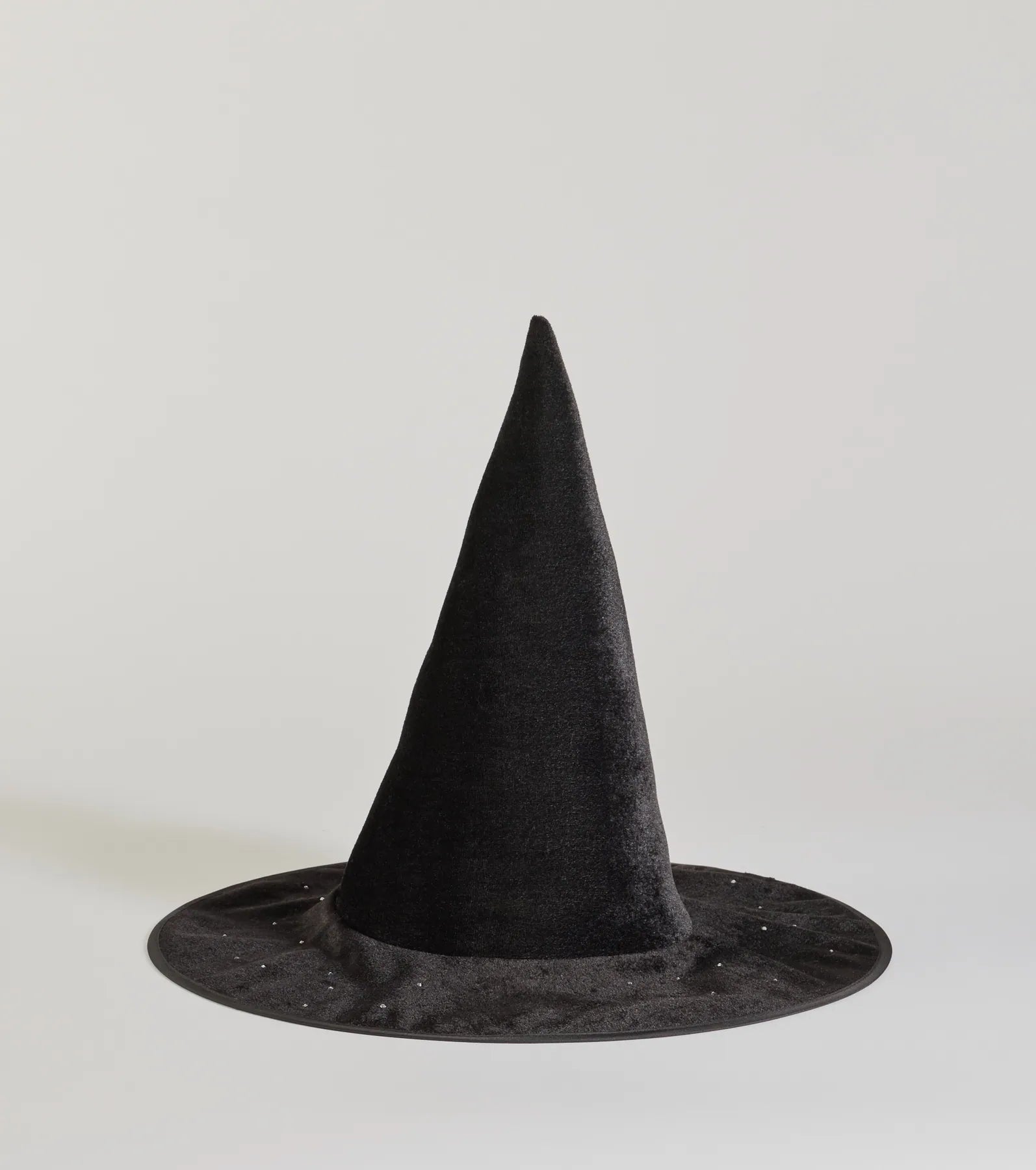 Bewitched Spellcaster Velvet Rhinestone Witch Hat