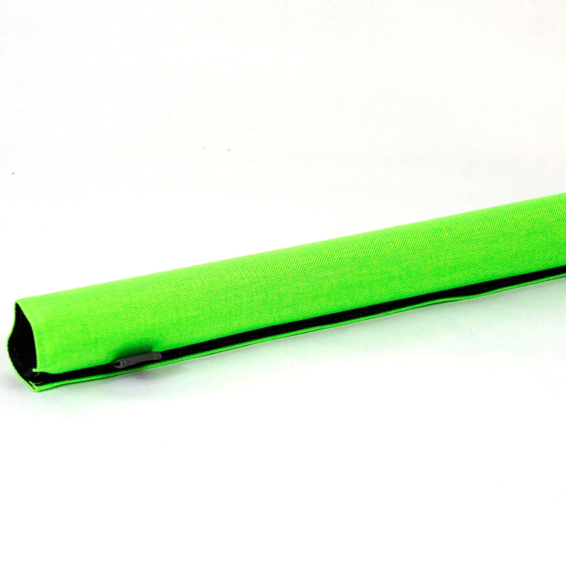 Bike Top Tube Protector High Visibility Nylon Fluorescent Green Cordura Fixed Gear Polo Frame Pad