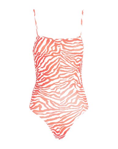 Bimba Y Lola Woman Bodysuit Red Size M Polyester, Elastane