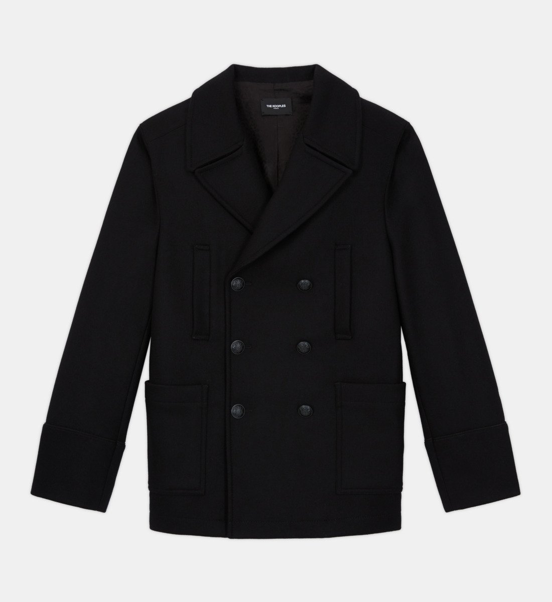 Black Wool Coat