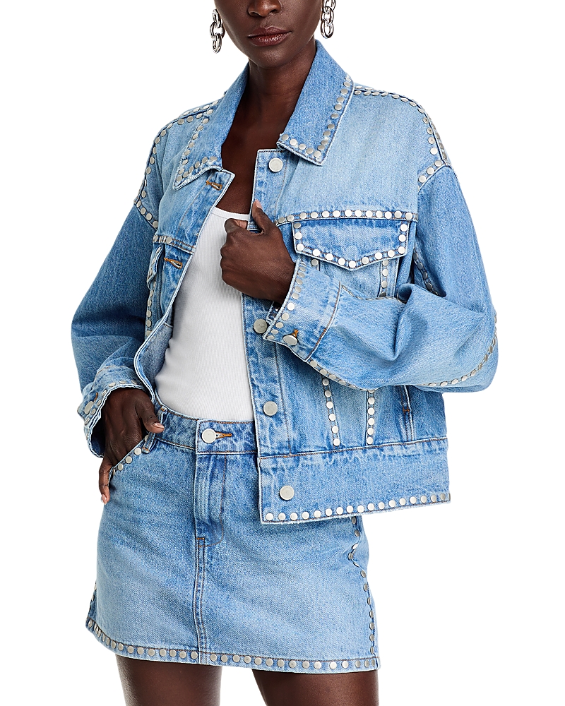 Blanknyc Studded Denim Jacket