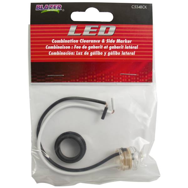 Blazer International LED Grommet Mount Clearance & Side Marker Light