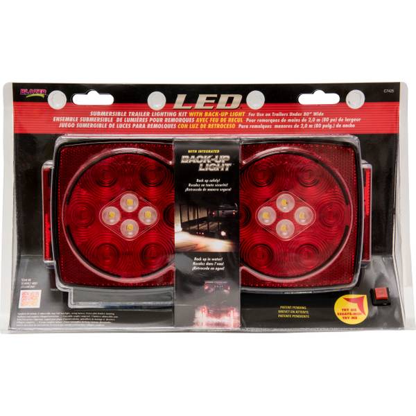 Blazer International LED Submersible Trailer Light Kit