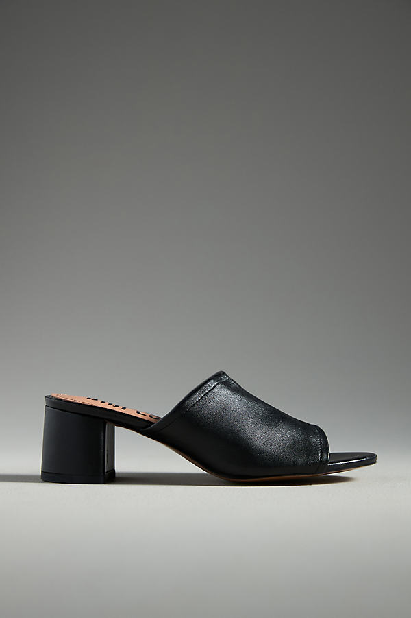 Block-Heel Mules