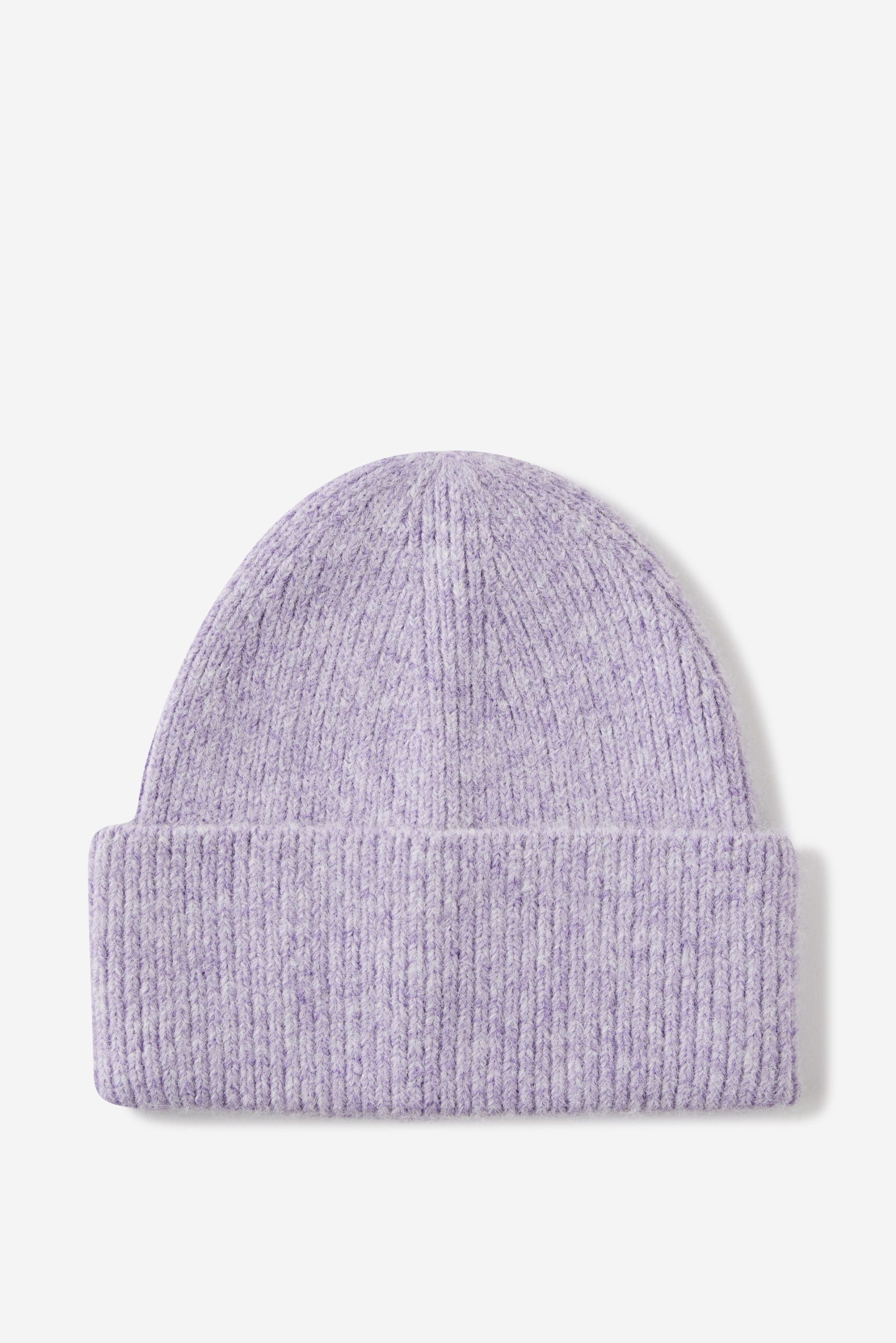 Body - Body Cosy Rib Beanie - Purple rose marle