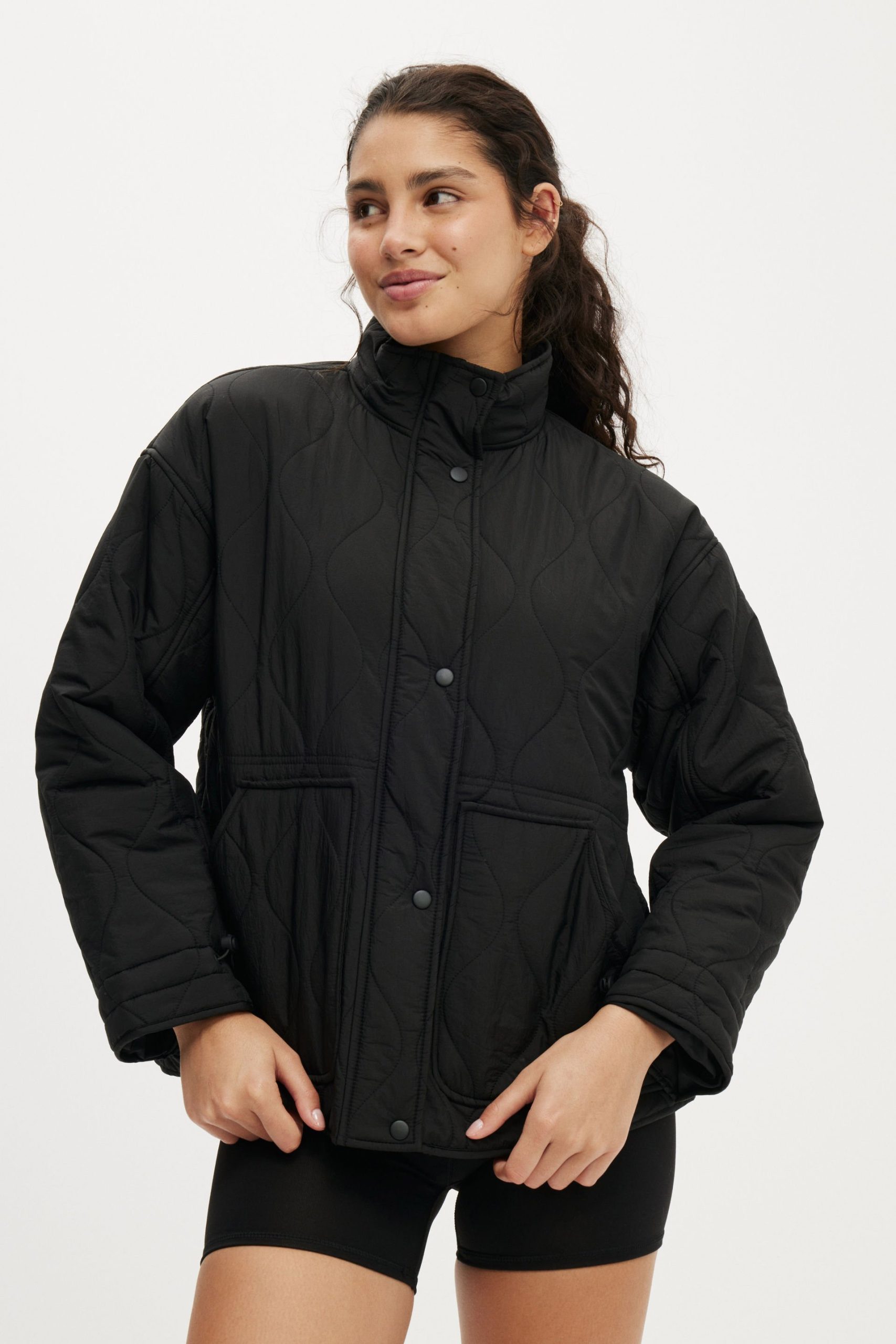 Body - Warm Up Relaxed Lightweight Jacket - Black