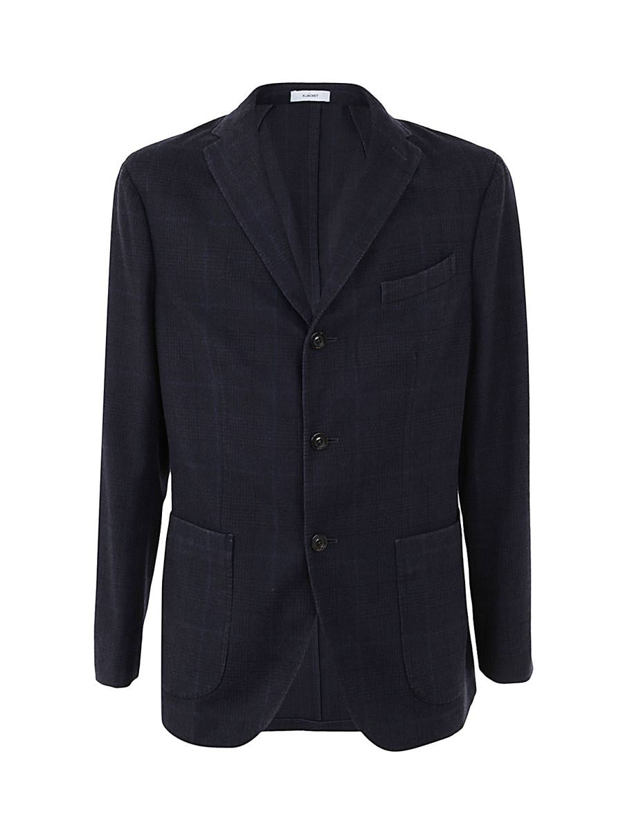 Boglioli Regular Check Blazer Clothing