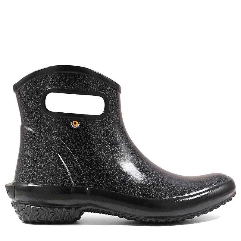 Bogs Women's Waterproof Ankle Rain Boots (Black) - Size 10.0 M