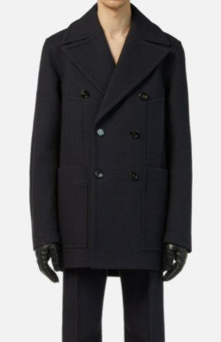 Bottega Veneta Double-Breasted Cocoon Caban Coat - Moda Operandi