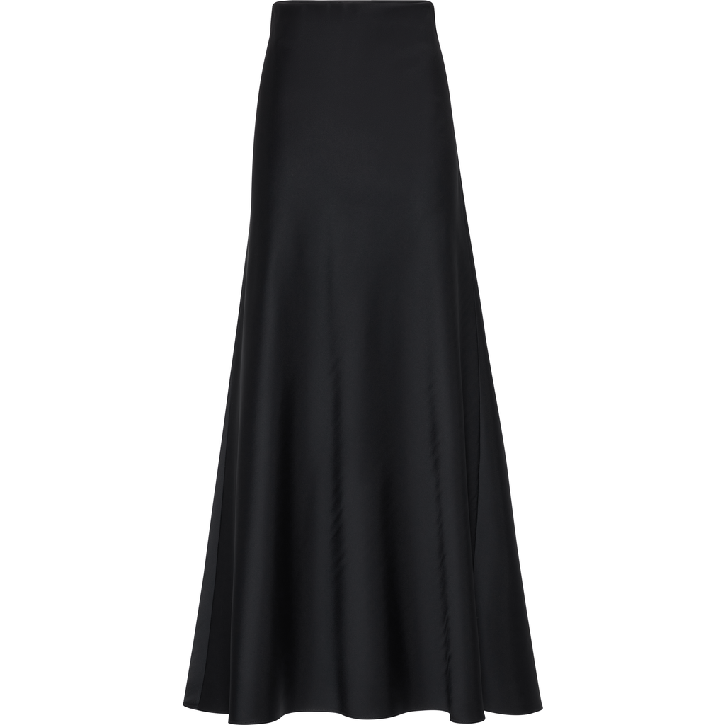 Brunello Cucinelli Satin cady mermaid skirt in Black at Nordstrom, Size 40 It