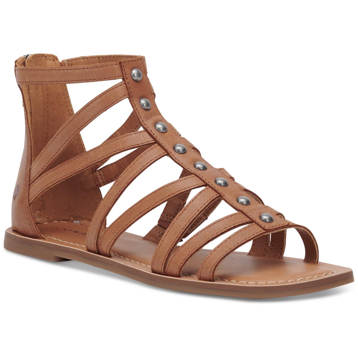 Bryton Womens Open Toe Flat Gladiator Sandals