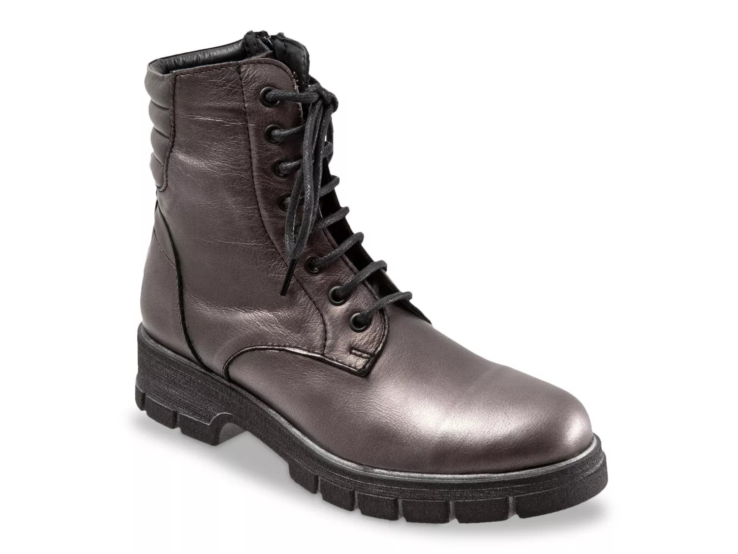 Bueno Rage Combat Boot | Women's | Pewter Metallic | Size EU 36 / US 5.5-6 | Boots | Lug