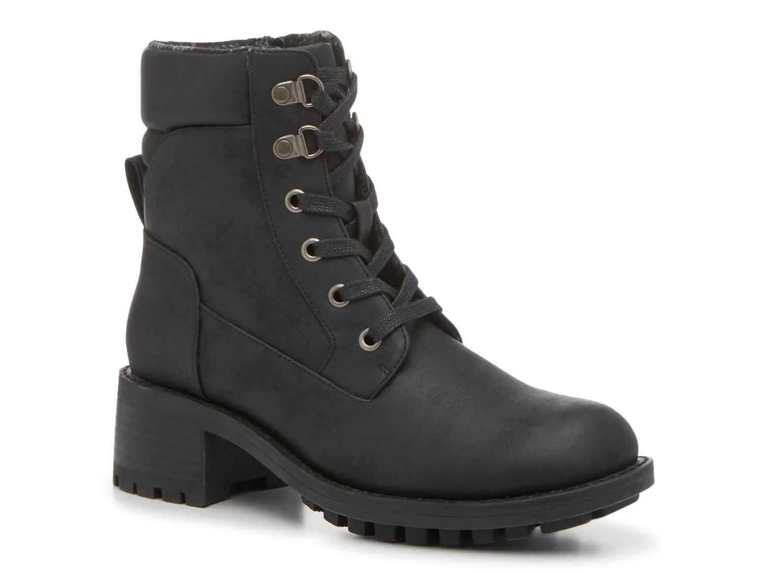 Bullboxer Mila Combat Boot | Women's | Black | Size 10 | Boots