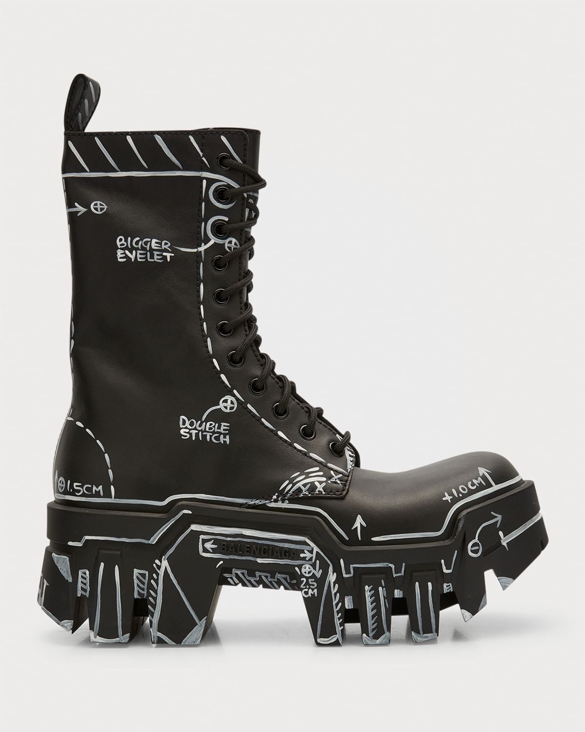 Bulldozer Lace-Up Boots