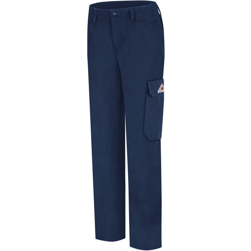 Bulwark Women's Lightweight FR Cargo Pants Navy Blue, 8 - Ms Casual Pants at Academy Sports