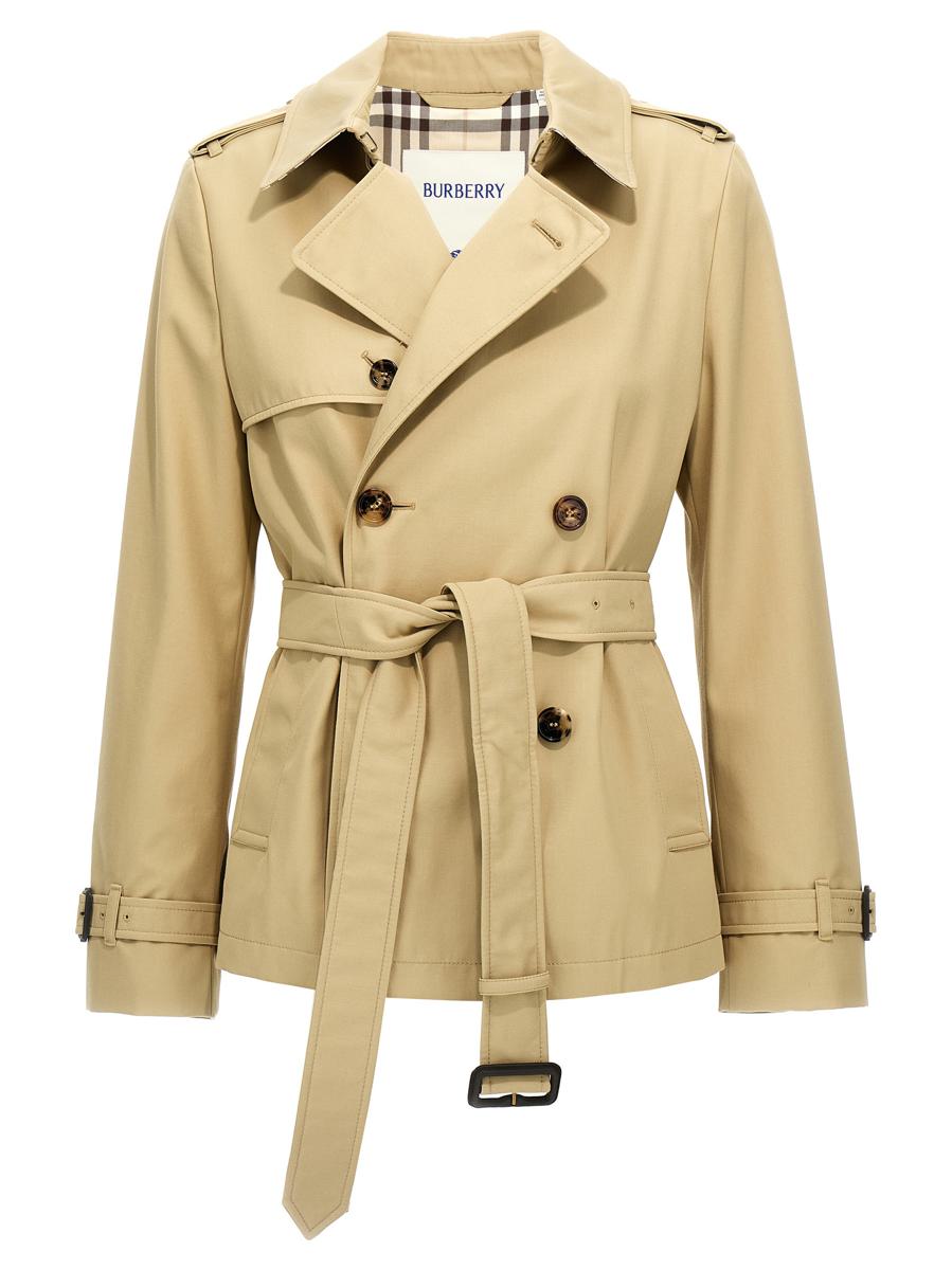 Burberry 'Sp25' Short Trench Coat