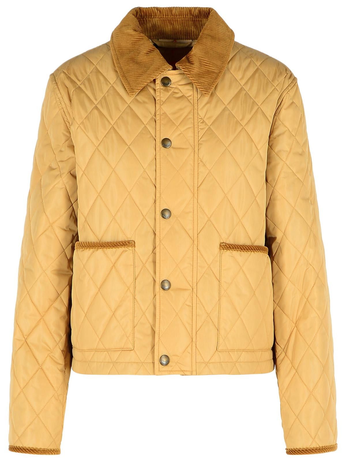 Burberry 'padded' Beige Polyamide Jacket, Women's (Size Large)