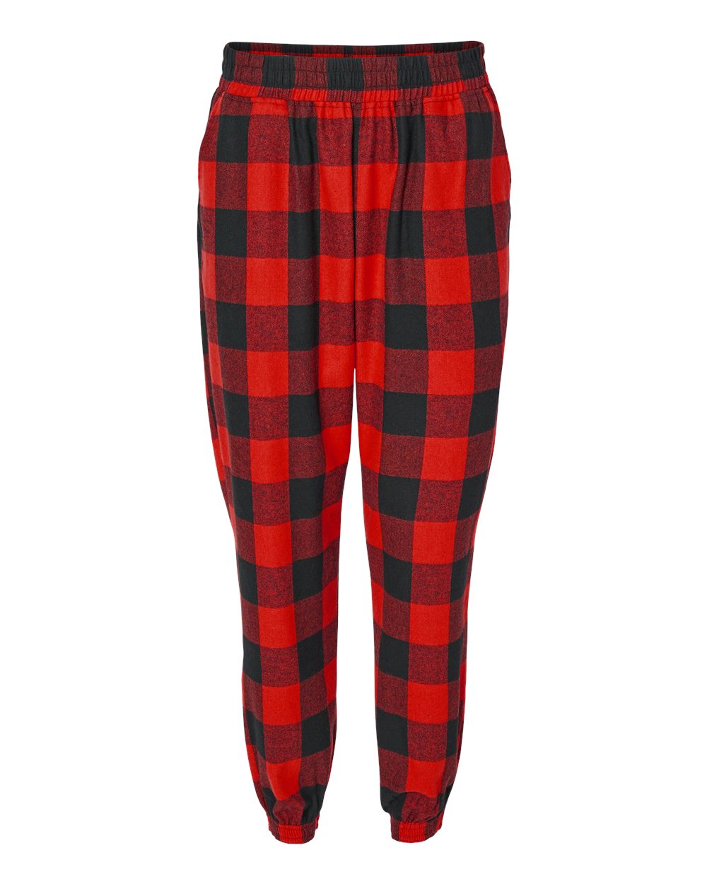 Burnside - Youth Flannel Joggers - 4810 - Red/ Black - XS