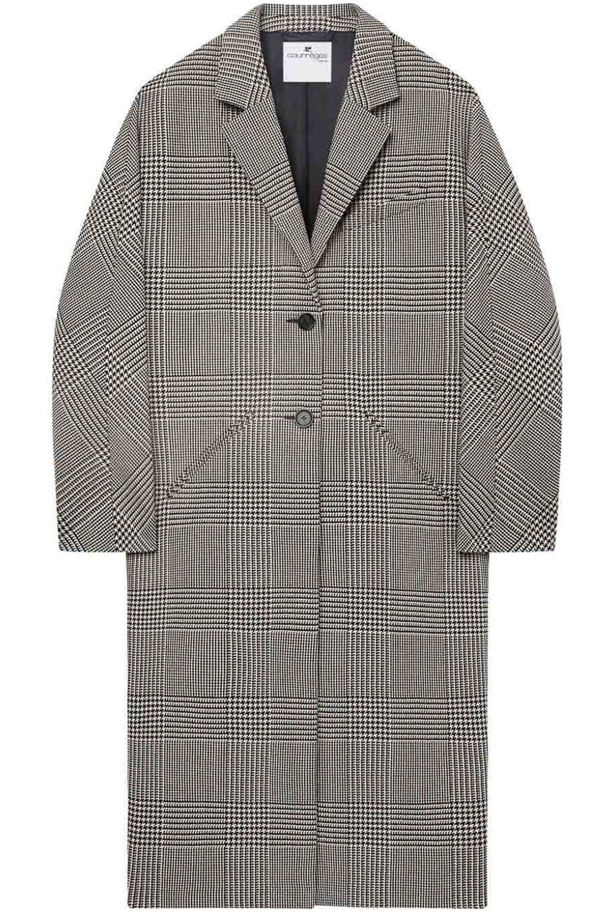 COCOON PRINCE OF WALES LONG COAT