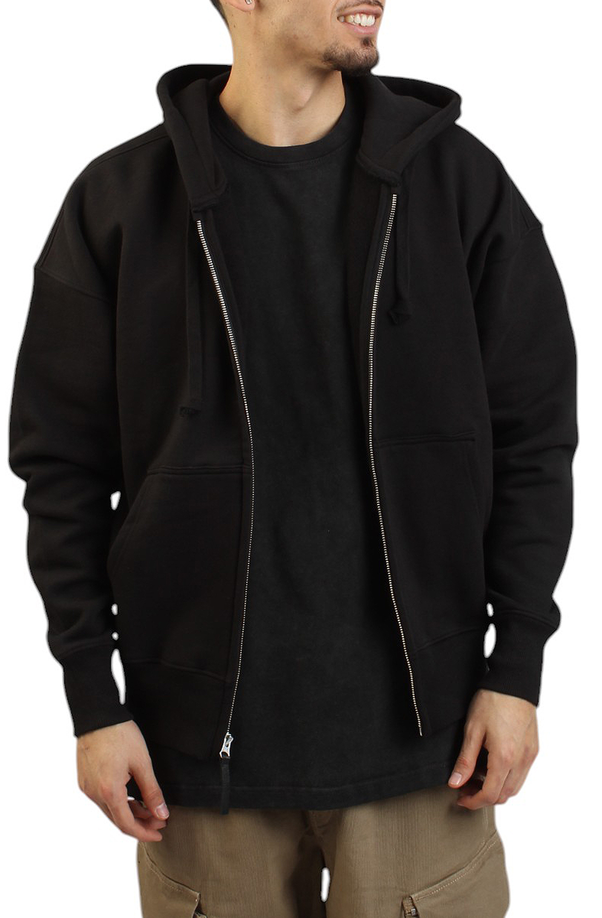 CORE ZIP HOODY Black