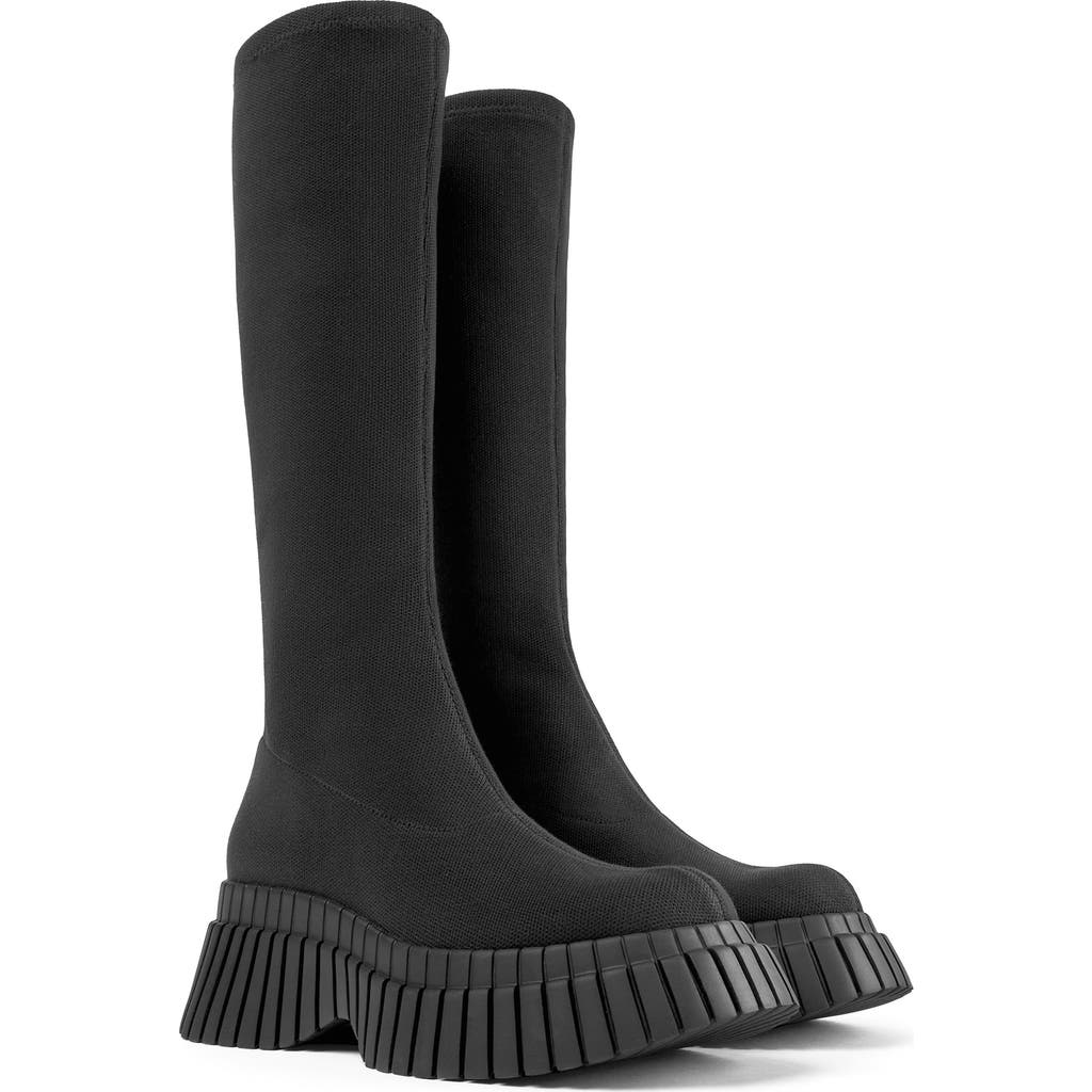 Camper BCN Tall Sock Boot in Black at Nordstrom, Size 37