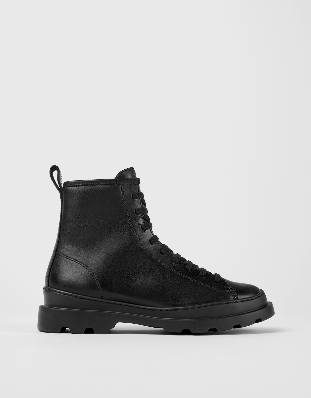 Camper Brutus Calfskin Lace-up Ankle Boots - 35