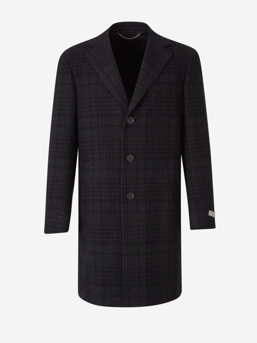 Canali Long Wool Coat