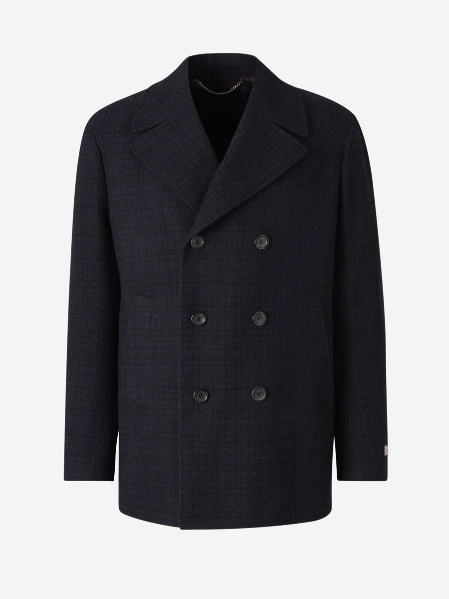 Canali Short Wool Coat