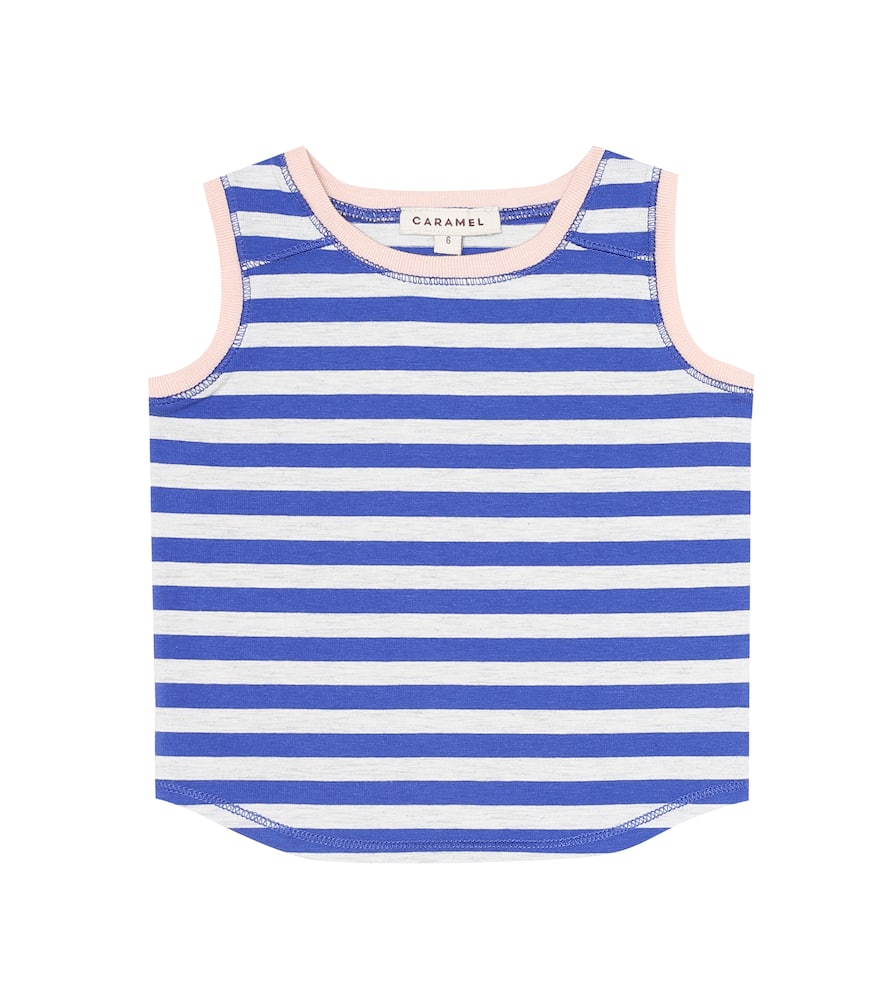 Caramel Baby Aldwych stretch-cotton tank top