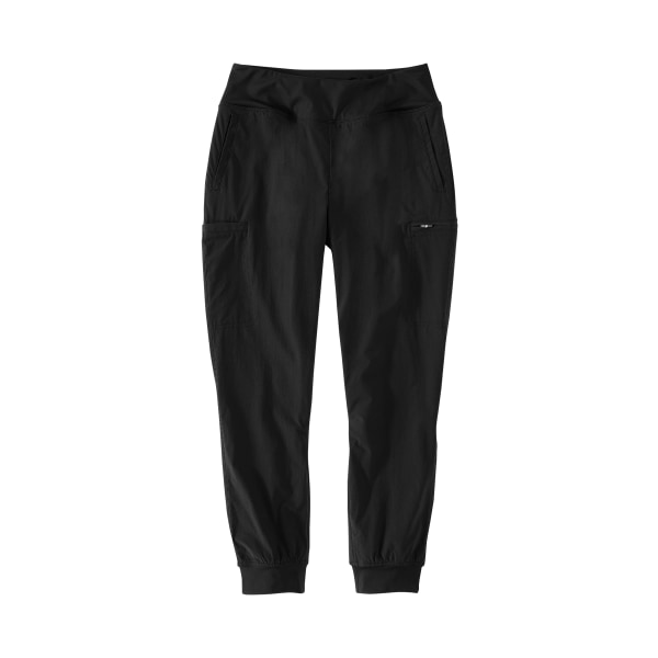 Carhartt Force Relaxed Fit Fleece-Lined Joggers for Ladies - Black - L - Regular