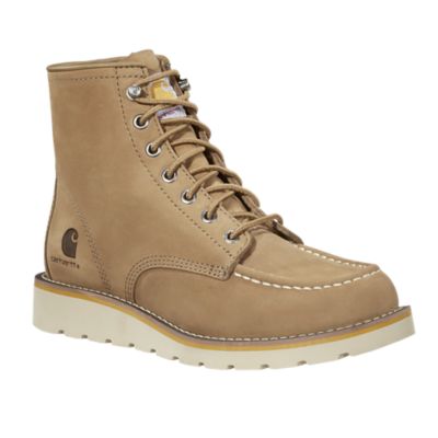 Carhartt Women's Lace-Up Moc Toe Wedge Boots