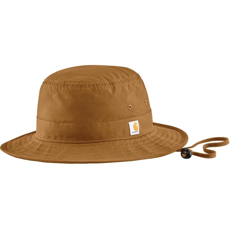 Carhartt Women's Rain Defender Lightweight Bucket Hat Brown, Small/Medium - Women's Athletic Hats And Accessories at Academy Sports