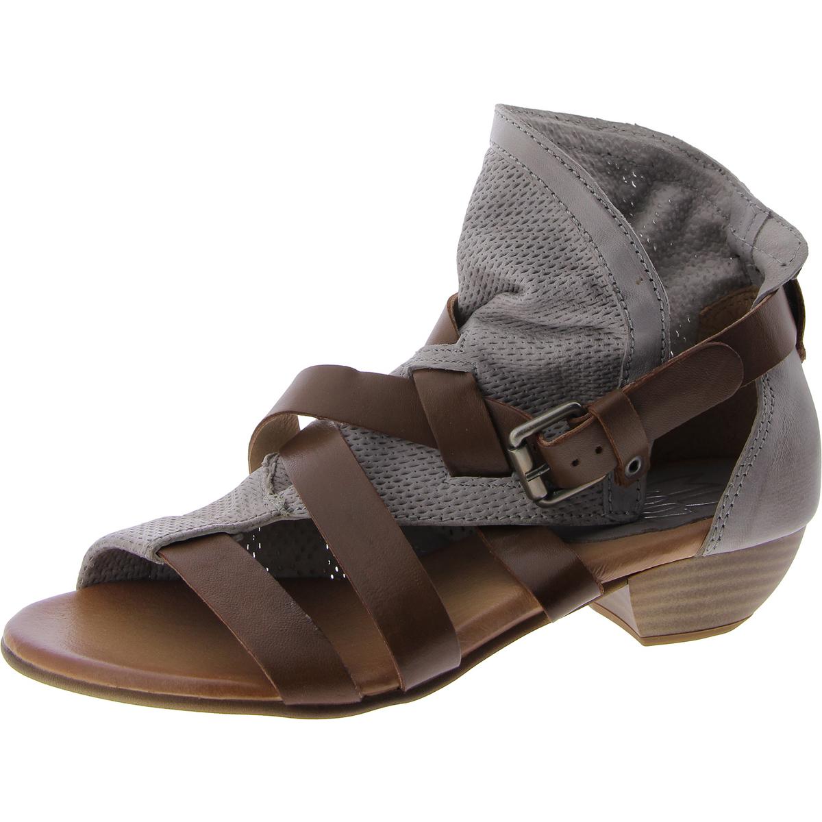 Cassidy Womens Faux Leather Strappy Gladiator Sandals