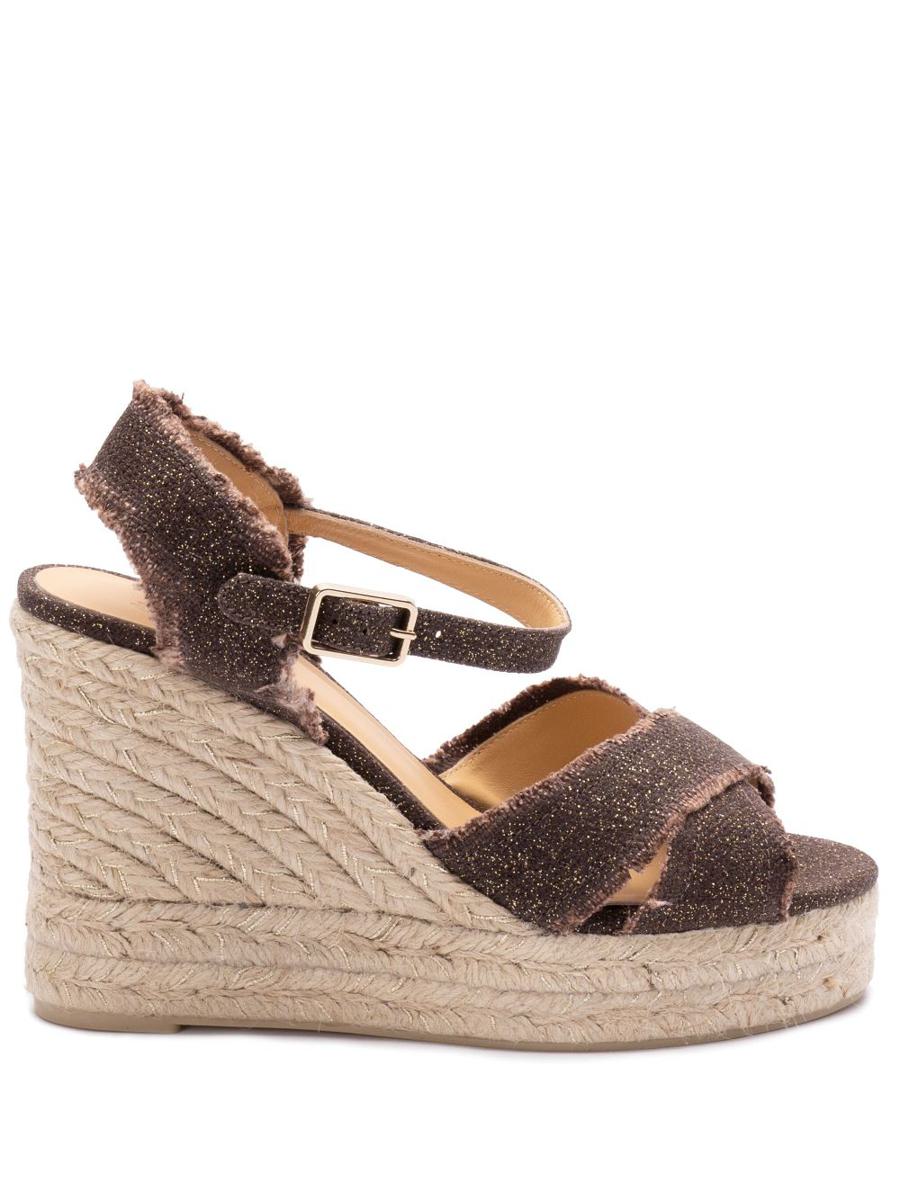 Castañer Bromelia Espadrilles Brown Jute With A Wedge