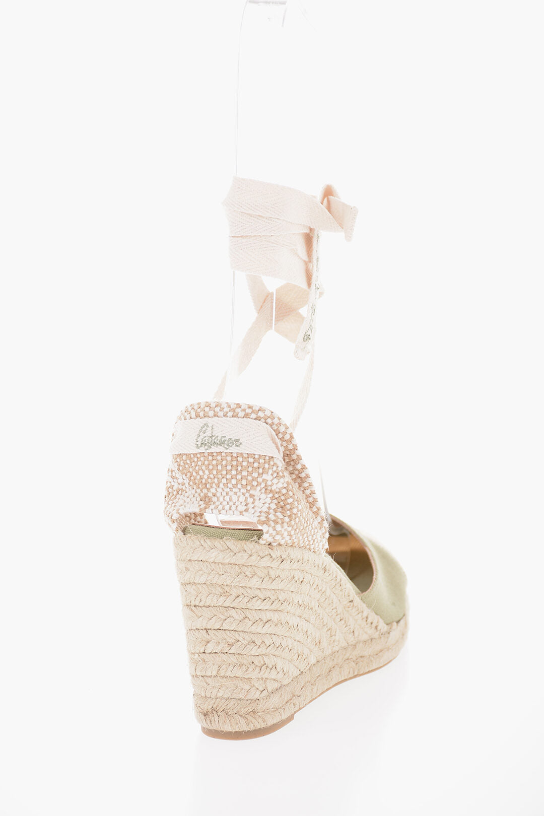 Castaner Lace-Up Two-Tone Carina Espadrillas With Wedge 9,5Cm