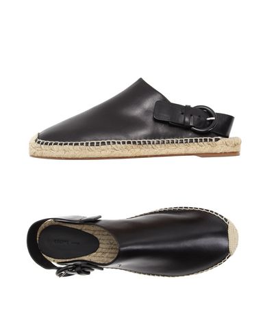 Celine Woman Espadrilles Black Size 5 Leather