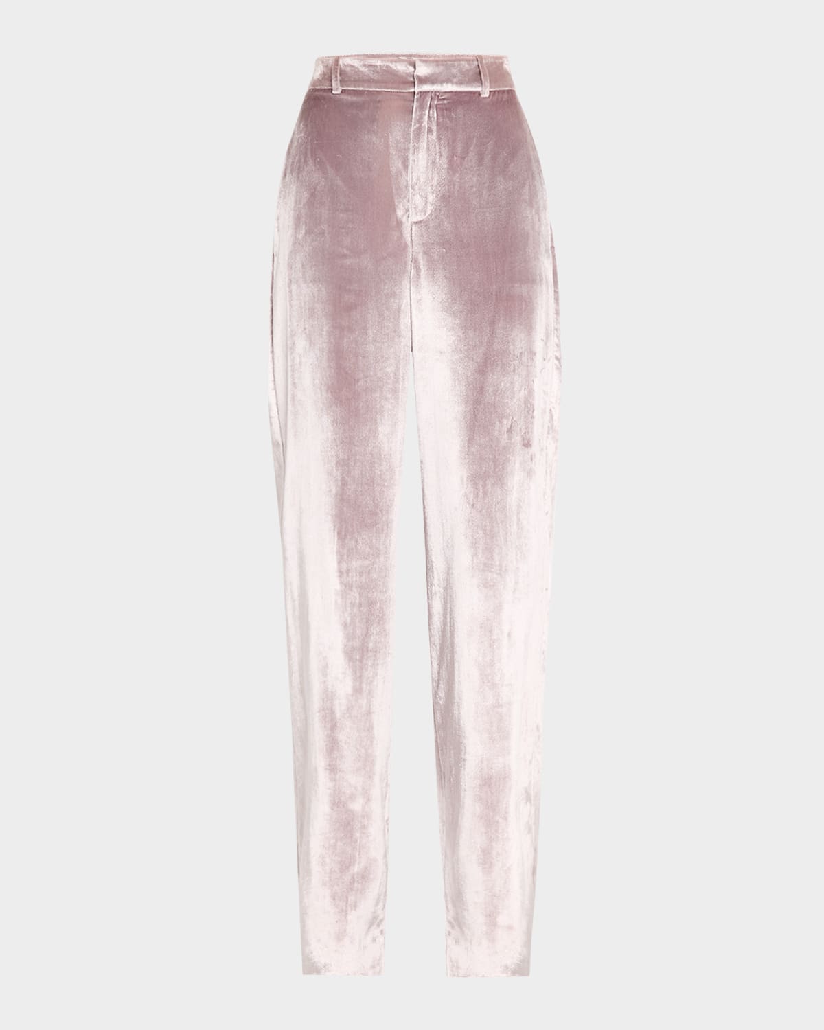 Chateau Velvet Wide-Leg Pants