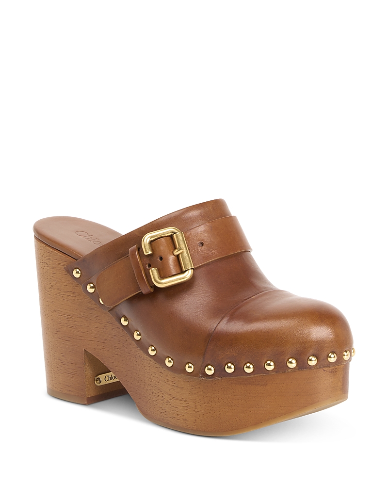 Chloe Women's Jeannette Studded Clogs