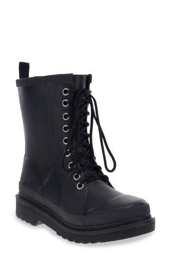 Chooka Damacus Waterproof Combat Boot in Black at Nordstrom Rack, Size 6