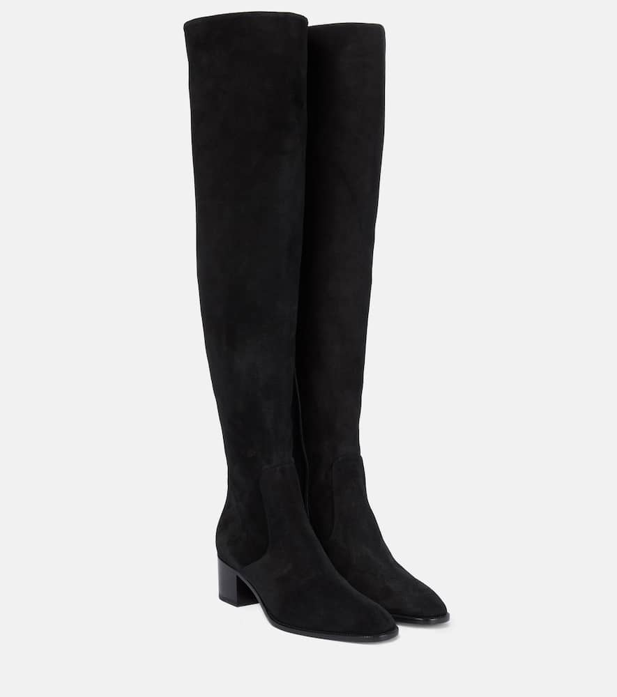 Christian Louboutin Gazzellou suede over-the-knee boots