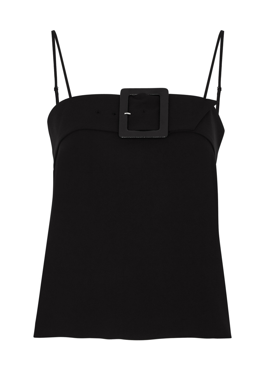 Christopher Kane Buckle-embellished Camisole top - Black - 6