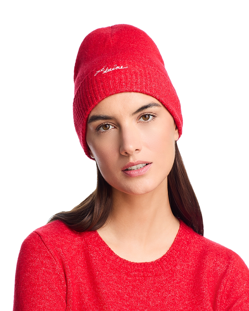 Cinq a Sept Embroidered Beanie