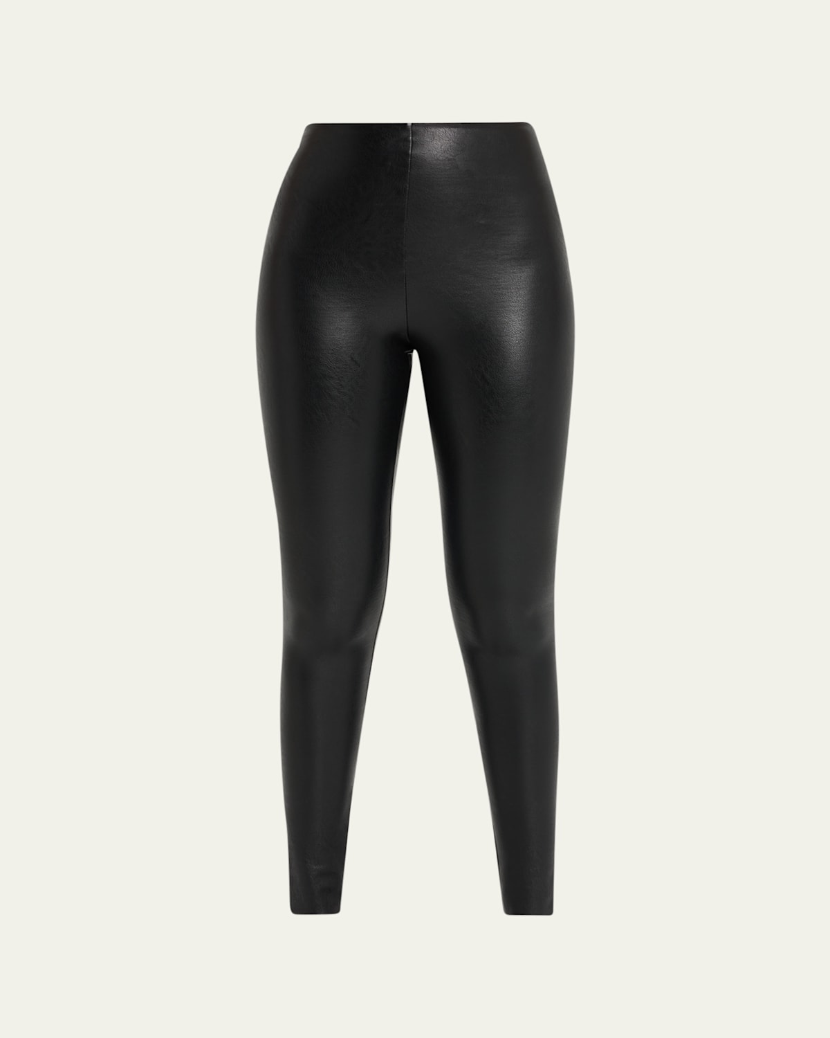 Classic Faux-Leather Leggings