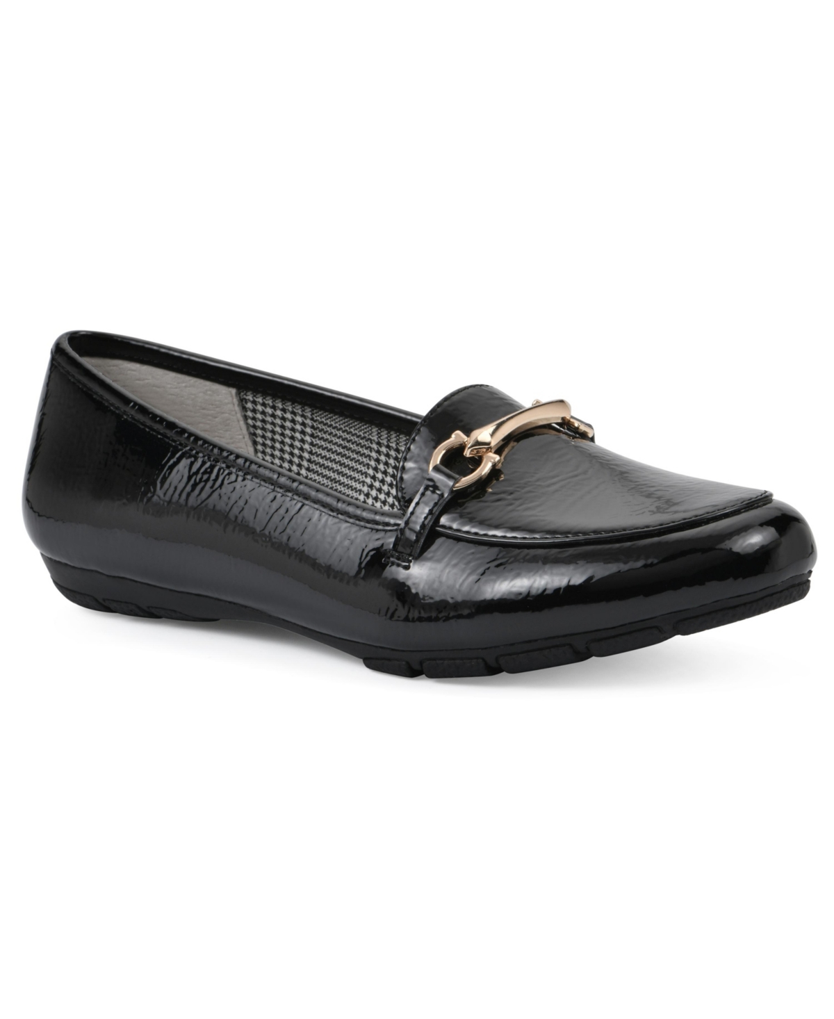 Cliffs by White Mountain Women's Glowing Loafers - Black Patent