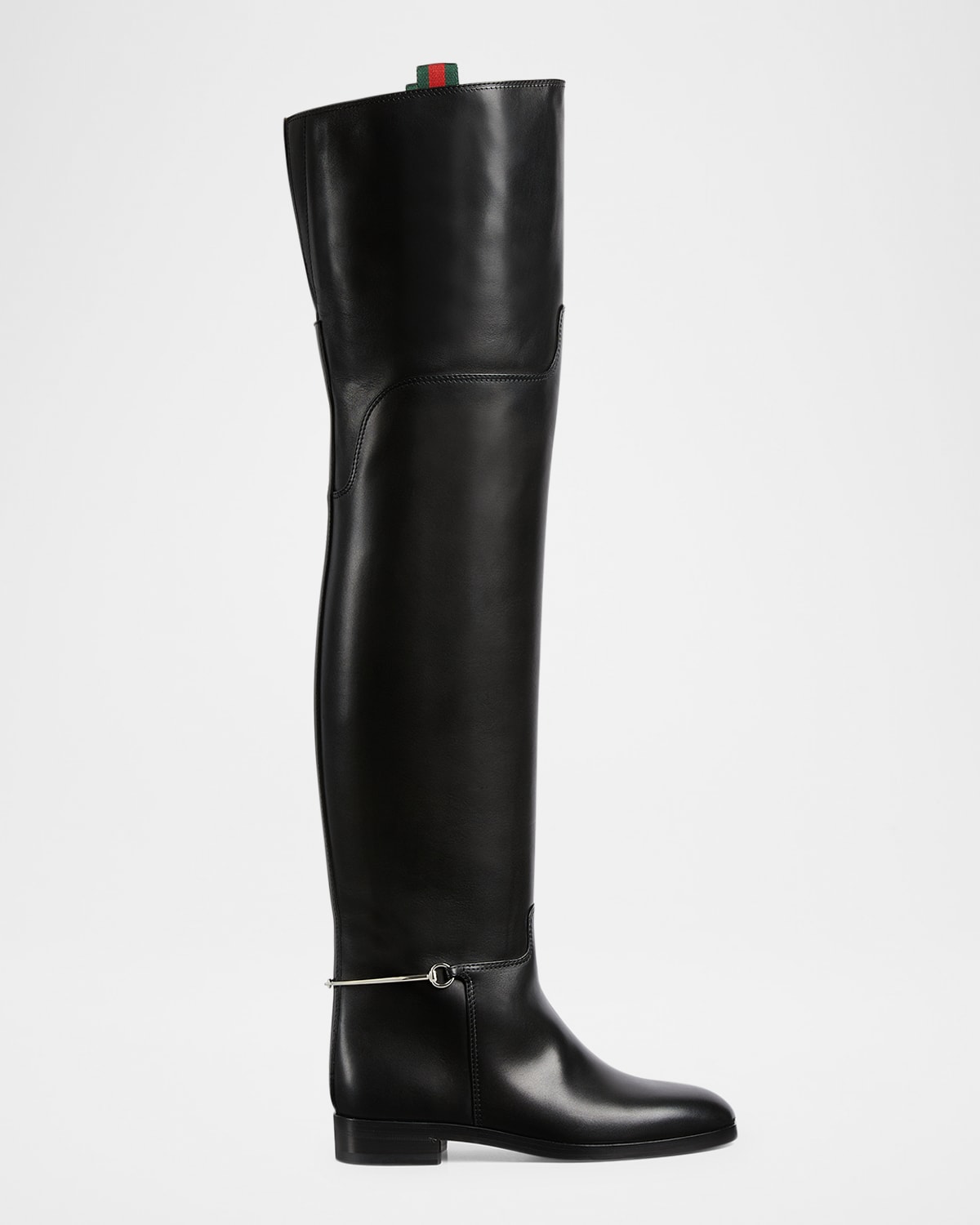 Clive Leather Over-The-Knee Boots