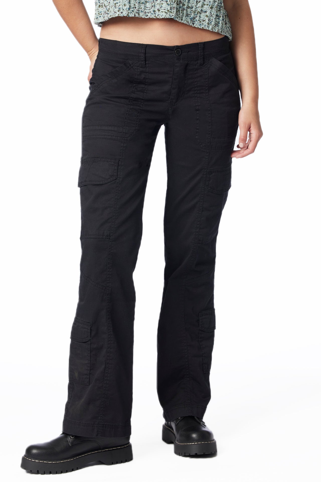 Cobe Bootcut Cargo Pant for Women | UNIONBAY, Black / 0