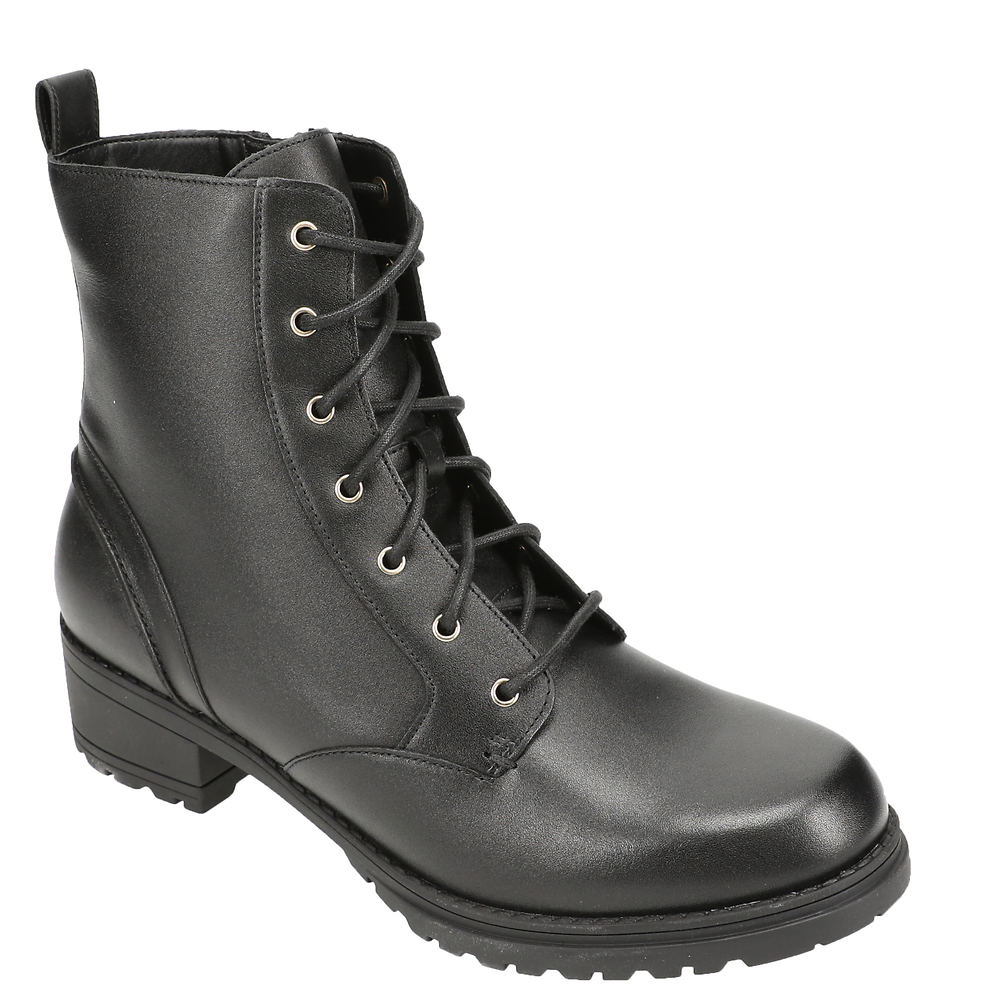 Cole Haan Camea Combat Boot Women's Black Boot 8.5 M